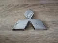 сребристо лого Mitsubishi 12.5 см, снимка 1