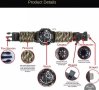 мъжки часовник 8в1 TACTICAL MILITARY SURVIVAL паракорд компас запалка, снимка 4