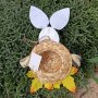 3617 Великденска украса за окачване Зайче с шапка, снимка 3
