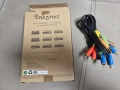 Creative 3 mini plug to 8 RCA cable, снимка 2