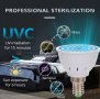 Бактерицидна UVC лампа LED UV Дезинфекционна  стерилизационн  а  лампа гемацидна крушка Е 14, снимка 6