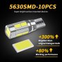 Автомобилни Т10 W5W Лед LED Крушки 6 или 10 5630 чипа SMD 194 168 5W5, снимка 3