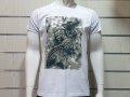 Нова мъжка бяла тениска с дигитален печат Рагнар Лодброк, сериала Викинги, снимка 8