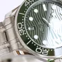 Мъжки часовник OMEGA Seamaster Diver 300M Green с автоматичен механизъм, снимка 4