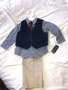 Детски костюм - риза , елек , вратовръзка и панталон, снимка 1