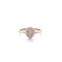 Златен дамски пръстен 1,70гр. размер:54 14кр. проба:585 модел:20426-2, снимка 1
