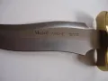 Невероятен ловен испански нож Apache рогова дръжка , снимка 8