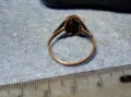 Старинен МЕДЕН ПРЪСТЕН МАЙСТОРСКА ИЗРАБОТКА РЪЧНО ГРАВИРАН 47969, снимка 9