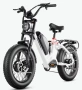 Електрически велосипед Eahora LUNA II – 48V 20Ah | 1000W, Fat Bike 20", снимка 4
