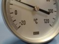 биметален термометър Wika thermometer ф100mm, -10/+150°C, -20/+120°C, L-30mm, снимка 7