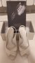 Бели официални дамски сандали Geox от естествена кожа, 39 номер