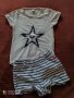 110 Страхотен лот блузка с обръщащи се пайети и къси панталонки , снимка 2