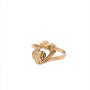 Златен дамски пръстен 2,05гр. размер:54 14кр. проба:585 модел:21445-6, снимка 1 - Пръстени - 43946299