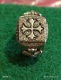 Католически Епископски пръстен сребърен уникат за КОЛЕКЦИОНЕРИ 50751, снимка 1