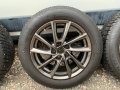 Алуминиеви джанти със зимни гуми Borbet 215/60/17 5x112 BMW X1 X2, снимка 4