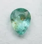 Зелено син Параиба турмалин с форма круша - 0.78кт.! Сертифициран! Нов!, снимка 7