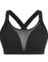 Дамски сутиен с мрежа, голям размер 4XL, Sports Bra, Stretchy Mesh Bra, Crisscross , снимка 3