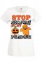 Дамска тениска Stop Staring At My Pumpkin 2,Halloween,Хелоуин,Празник,Забавление,Изненада,Обичаи,, снимка 2