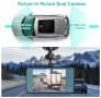 Камера за кола / видеорегистратор за кола с 2 камери FULL HD 1296P с камера за паркиране - КОД A10, снимка 5