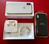 Apple iPhone X 256GB Silver Айфон 10 бял Бг меню 100% батерия, снимка 1