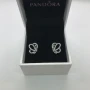 НОВИ! Оригинални Сребърни Обеци на Pandora/Пандора на Винт и с Английско Закопчаване S925/ALE!, снимка 17