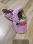 Пантофи за бебе момиче в розов цвят с лепки, снимка 6