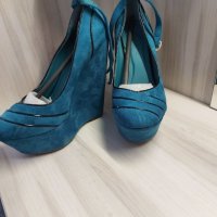 Обувки на платформа , снимка 3 - Дамски елегантни обувки - 38577073
