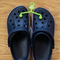 Оригинални Чехли Crocs Bayaband Clog Тъмносини, размери 38 до 39, снимка 3 - Чехли - 43486900