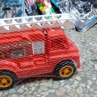 детска пожарна пластмасова, снимка 1 - Коли, камиони, мотори, писти - 44101509
