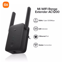 Mi WiFi Range Extender AC1200 / Усилвател на WiFi сигнал, снимка 1 - Мрежови адаптери - 44873119