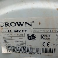 Продавам платка за пералня Crown LL 642 FT, снимка 4 - Перални - 43050770