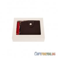 Подаръчен комплект с органайзер за документи и швейцарско нежче Коледен Подарък, снимка 1 - Подаръци за мъже - 38948549