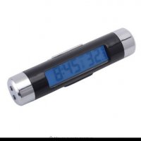 Дигитален LSD термометър часовник за автомобил кола, снимка 3 - Аксесоари и консумативи - 26490269