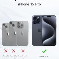 Нов iPhone 15 Pro Magsafe Калъф 4 в 1 - Силна Магнитна Връзка, снимка 2 - Калъфи, кейсове - 43196221