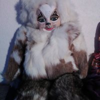 Кукла,порцеланова,Турска ръчно изработена със герой от приказки, снимка 6 - Колекции - 37882079