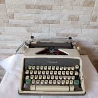 Стара пишеща машина Olympia De Luxe SM7 - Made in Germany - 1960 г., снимка 5 - Антикварни и старинни предмети - 38385662