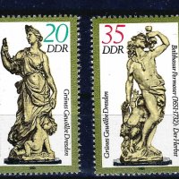 Германия ГДР 1984 - статуи MNH, снимка 1 - Филателия - 43604584