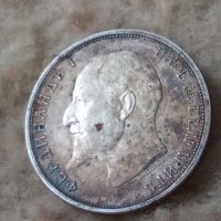 Сребърна монета 50 стотинки 1913 година Фердинанд 41421, снимка 2 - Нумизматика и бонистика - 43896573
