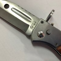 Руски автоматичен сгъваем нож лов риболов ссср , снимка 4 - Ножове - 26254882