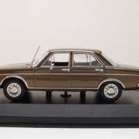 Audi 100 1969 - мащаб 1:43 на Minichamps моделът е нов в PVC дисплей-кейс, снимка 12 - Колекции - 43034908