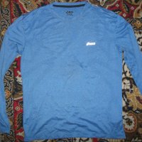 Блуза ASICS  мъжка,Л, снимка 2 - Спортни дрехи, екипи - 27059792