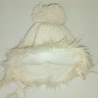 Комлект в екрю, шал и шапка – one size, снимка 11 - Шапки, шалове и ръкавици - 35533086