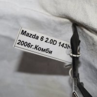 Предна решетка с емблема Мазда 6 2.0д 143кс комби фейслифт 06г Mazda 6 2.0d 143hp facelift 2006, снимка 2 - Части - 43312851