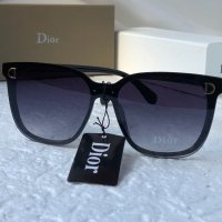 Дамски слънчеви очила тип котка Dior с лого, снимка 4 - Слънчеви и диоптрични очила - 33590310