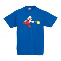 Детска тениска Супер Марио Super Mario 8, снимка 4 - Детски Блузи и туники - 33083239