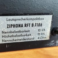 Тонколони Ziphona RFT B 7186 full range (широколентови) , снимка 12 - Тонколони - 43593399