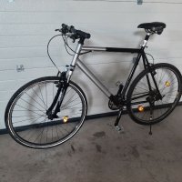 Немски алуминиев велосипед фул Shimano Deore 28", снимка 7 - Велосипеди - 33292874