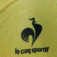 LE COQ SPORTIF TOUR DE FRANCE 100 оригинално жълто колоездачно трико XL, снимка 5 - Спортни дрехи, екипи - 39914218