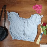 Блузка Zara размер 134 см, снимка 1 - Детски ризи - 32810217