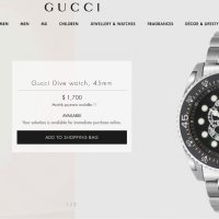 Gucci Dive 45.5mm Snake 200 meters метра мъжки часовник като нов, пълен комплект, снимка 6 - Мъжки - 39687159